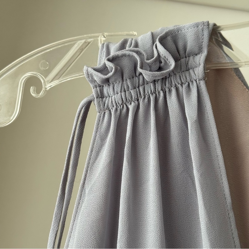REISS Stellie Ruffle-Shoulder Dress - Picture 8 of 11